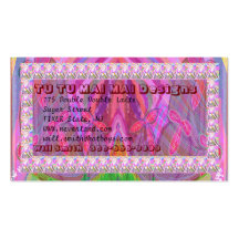 TU MAI Belly Dancer  - click to enlarge view Business Cards