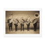 Tuba Cops (Sepia) Post Cards