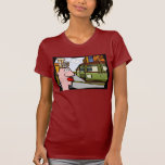 Tuba Head Rides The Streetcar T Shirt