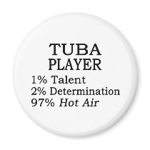 Tuba Player Hot Air