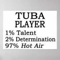 Tuba Player Hot Air