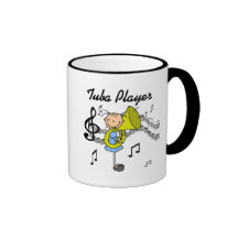 Tuba Player Tshirts and Gifts Mugs