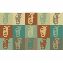 Tuba Pop Art Photo Cutout