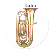 Tuba Sticker