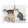 Tubby, Tiger and Tiny Original Art Postcard