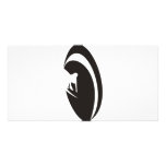 Tube Surfer Black photo cards