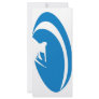 Tube Surfer Blue Rack Card Template