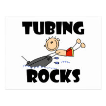 Tubing Rocks T-shirts and Gifts Post Cards