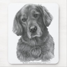 Tucker, Golden Retriever Mousemats