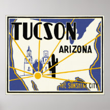 Tucson, Arizona Poster