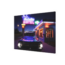 Tucumcari, New Mexico, United States. Route 66 Canvas Prints