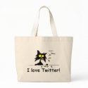 Tuff Kitty loves Twitter bags