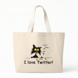 Tuff Kitty loves Twitter bags