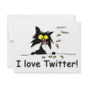 Tuff Kitty loves Twitter invitations