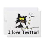 Tuff Kitty loves Twitter invitations
