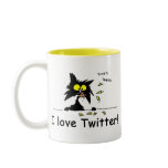 Tuff Kitty loves Twitter mugs