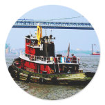 Tugboat at Penn's Land Philadelphia, PA Sticker