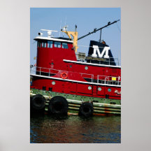 Tugboat Print