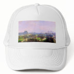 Tuileries Gardens in Paris art by Camille Pissarro hats