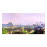 Tuileries Gardens in Paris art by Camille Pissarro photo cards