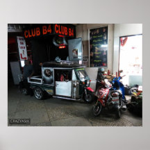 Tuk-Tuk, Pattaya, Thailand Print
