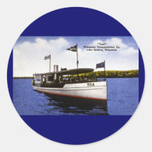 "Tula" Wisconsin Transportation Co. Sticker