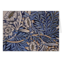 Tulip and Willow By William Morris Card