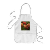 Tulip Blossoms Children's Smock Apron
