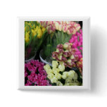 Tulip Bouquets "Oils" Pin buttons
