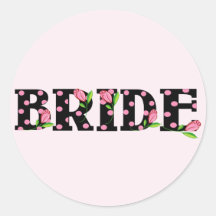 Tulip BRIDE Stickers