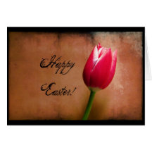 Tulip Easter Greeting Cards