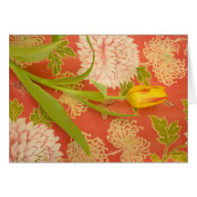 Tulip Meets Peonies Card