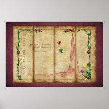 Tulipomania Graph (byzantium) Posters