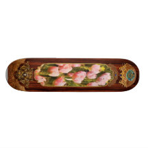 Tulips - A field of pink Skate Boards