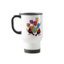 Tulips and Cardinals mugs