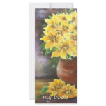 tulips bookmark rack card