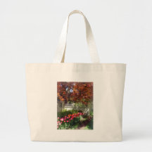 Tulips by Dappled Fence Bag