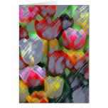 Tulips For Mum Greeting Cards