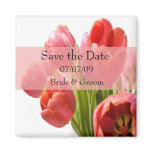 Tulips -Save the Date Magnet