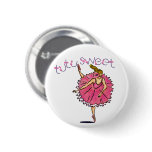 Tulle Tutu Ballerina Button