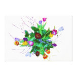 Tulpen. Door FransJonker. Stretched Canvas Print