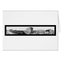 Tulsa OK Panoramic Photo 1909 Cards