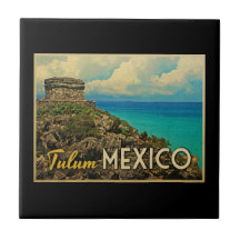 Tulum Mexico Ceramic Tile