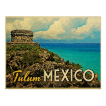 Tulum Mexico Post Card