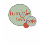tumble & tea cafe logo w t-shirts