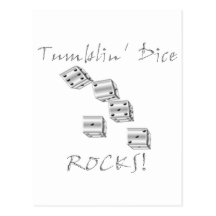 Tumblin-Dice-Rocks! Postcards