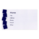 Tumbling Blocks Business Cards