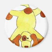 Tumbling Doggy Magnets