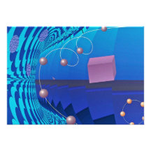 Tumbling orbit photo custom invites