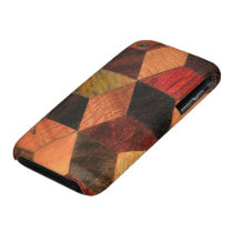 Tumbling Wood Block Pattern iPhone3 Case Mate Iphone 3 Case-mate Case